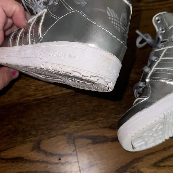 Jeremy Scott x adidas Wings Metal 'Silver Metallic' sneaker